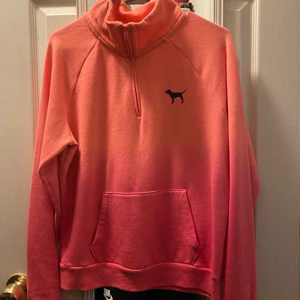 Pink Ombre Quarter Zip
